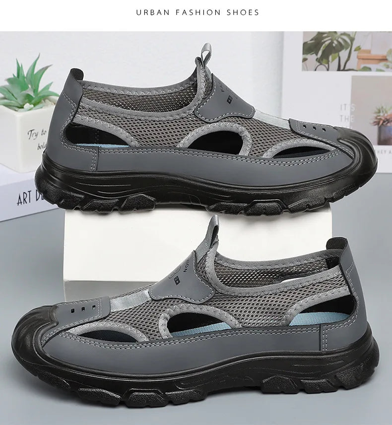 Men's Sandals 2025 New Style Diving Shoes Beach Outdoor Mountaineering Shoes Outdoor Large Sandals 39-46