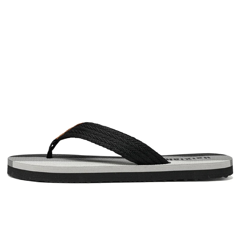 Men Slippers Summer High Quality Flip Flop Men Beach Shoes Fashion Outdoor Flip Flops Casual Breathable Slippers for Men Sandals