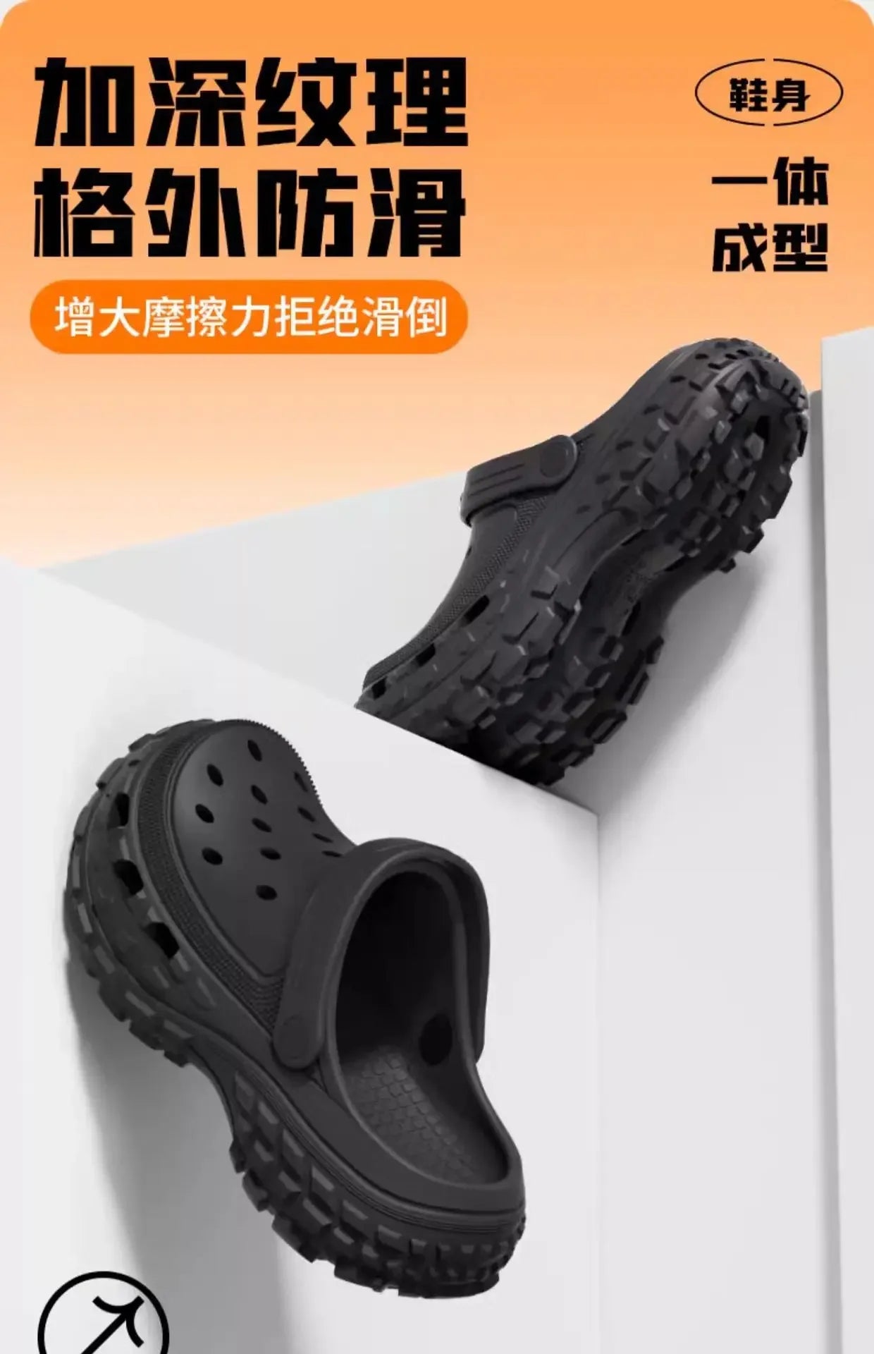 Men Platform Sandals 2025 Summer Closed Toe Non-slip Beach Sandals Woman Lightweight Soft Bottom Non-slip Sandalias for Home