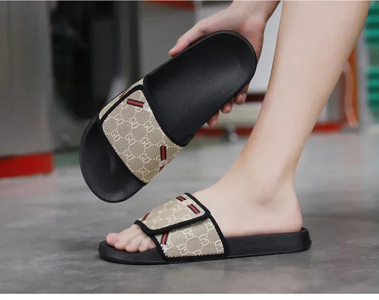 Men's Luxury Sandals Man 2024 High Quality Shoes Mens Sandal for Men Sandel Summer Shoes Sale Replica Brand Sandals Slipers Flat