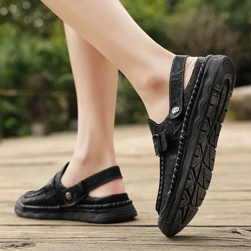 Summer Men‘s Sandals Casual Comfortable Men Slippers 2025 New Designer Sneakers Lightweight Outdoor Beach Sandals Men's Shoes