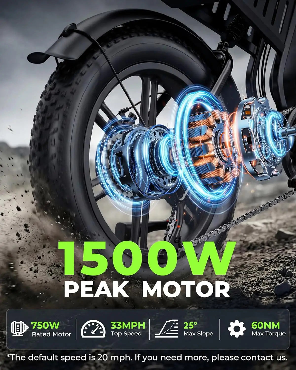 Electric Bike with NFC & Password Unlock, 4000/2000/1500W, 50/40/33MPH, 60V 30Ah, 48V 15/25Ah E-Bike, 100-60 Miles, Customized