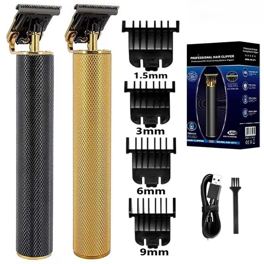 Rechargeable Barber Hair Trimmer For Men Electric Professional Beard Hair Clipper Cord/Cordless Hair Cutting Machine