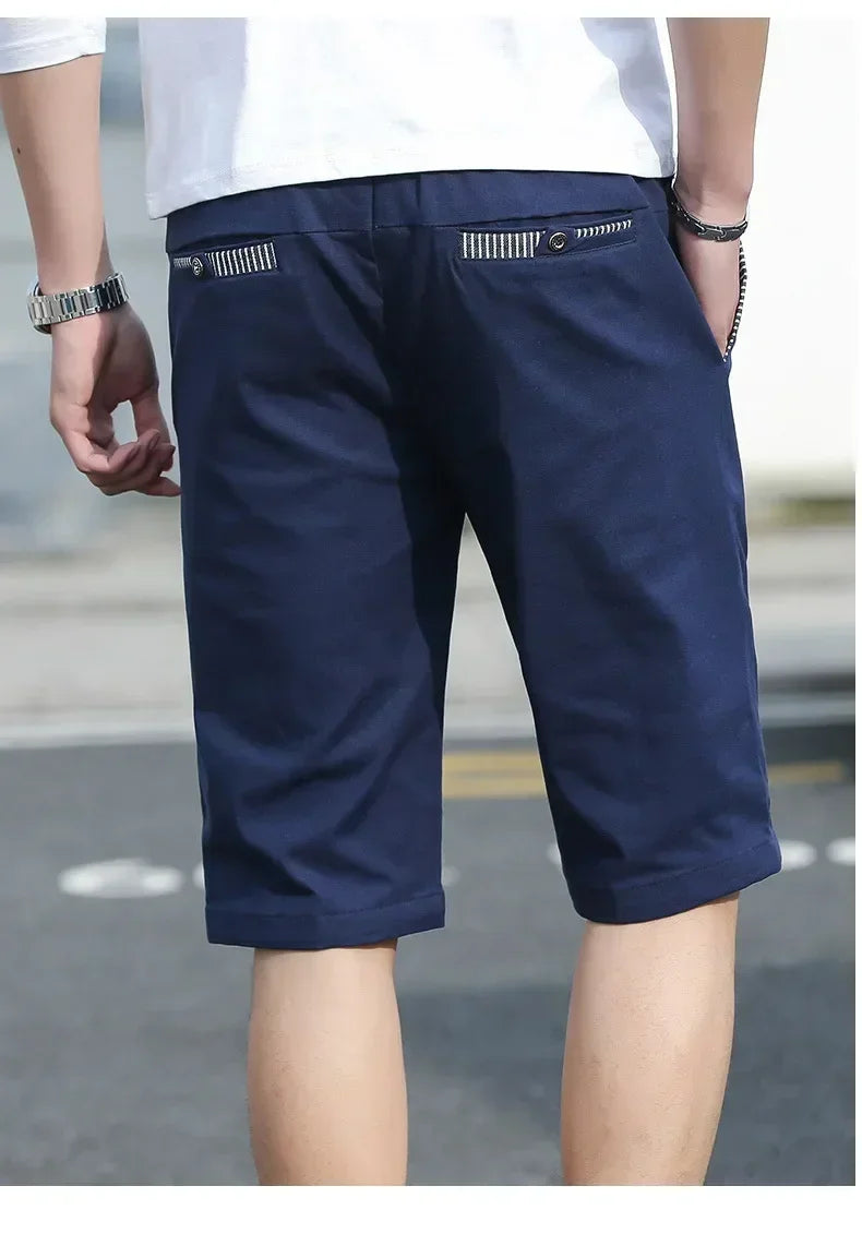 Sport Shorts Man Summer Men's Casual Cotton Linen Shorts Beach Short Pants Male Bermudas Trend Breeches Casual Classic Brand