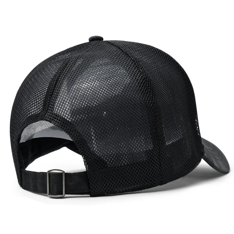 New Men Baseball Cap for Big Head Camouflage Trucker Hat Big Size Adjustable Hat Outdoor Golf Caps