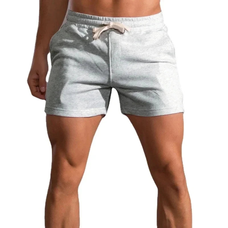 Shorts Gym Shorts Men Outdoor Fashion Summer Men's Casual 3 Points Pants WorkoutShort Gym Sweatpants Short Man Exercise Running