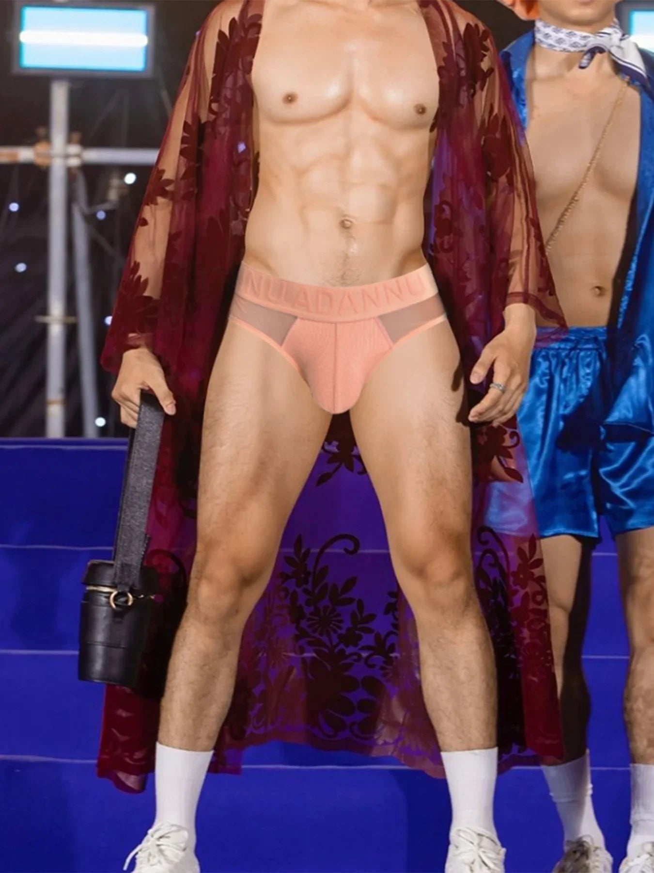 Transparent Men's Sexy Briefs Big U Pouch Underwear For Men Fashion Comfortable Soft Bikini Underpants Solid Color Male Panties