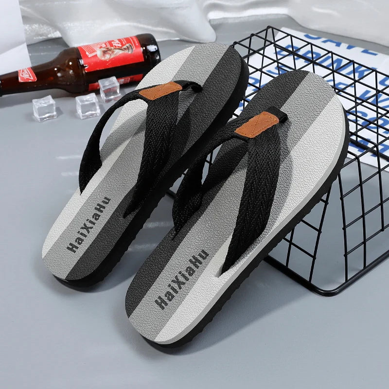 Men Slippers Summer High Quality Flip Flop Men Beach Shoes Fashion Outdoor Flip Flops Casual Breathable Slippers for Men Sandals