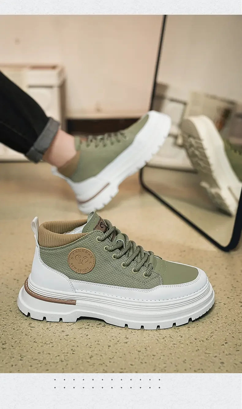 Men's Shoes 2024 Autumn and Winter New Rubber and Plastic Casual Fashion Men's Boots Warm and ComfortableBoots  Mens Boots