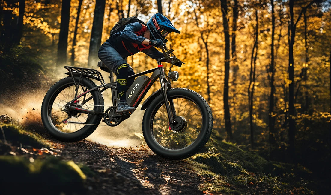 EU Dropshipping Duotts S26 Ebike 48V 750w*2 Motor 20aH 26Inch Fat Tire Electric Mountain Bike Mtb Moped Electric Bike