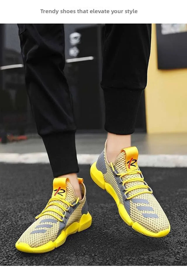 Men's Breathable Me Sport oes Summer 2025 New Sle Casual Dad Sneakers Trendy All-Match Outdoor Leisure Footwear