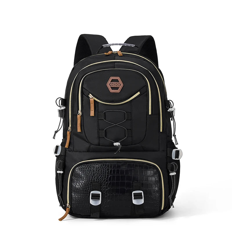 Large Capacity Outdoor Travel Backpack,Men's Hiking Backpack with Shoe Compartment,Spacious Travel Bag ,Sports Camping Backpack