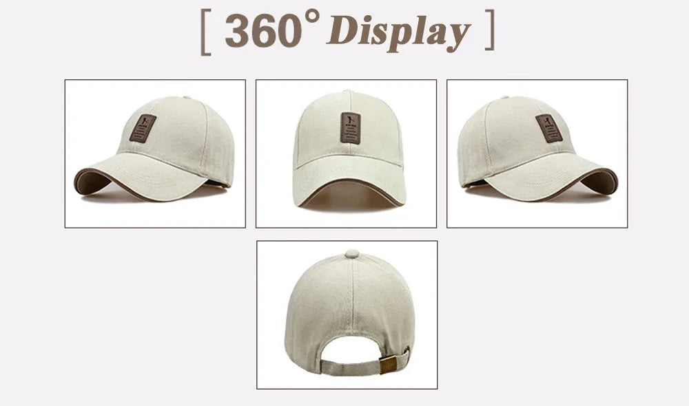 Sports Baseball Cap for Men Women Cotton Hiking Fishing Camping Black Red White Blue Green Brown Caps H59RT