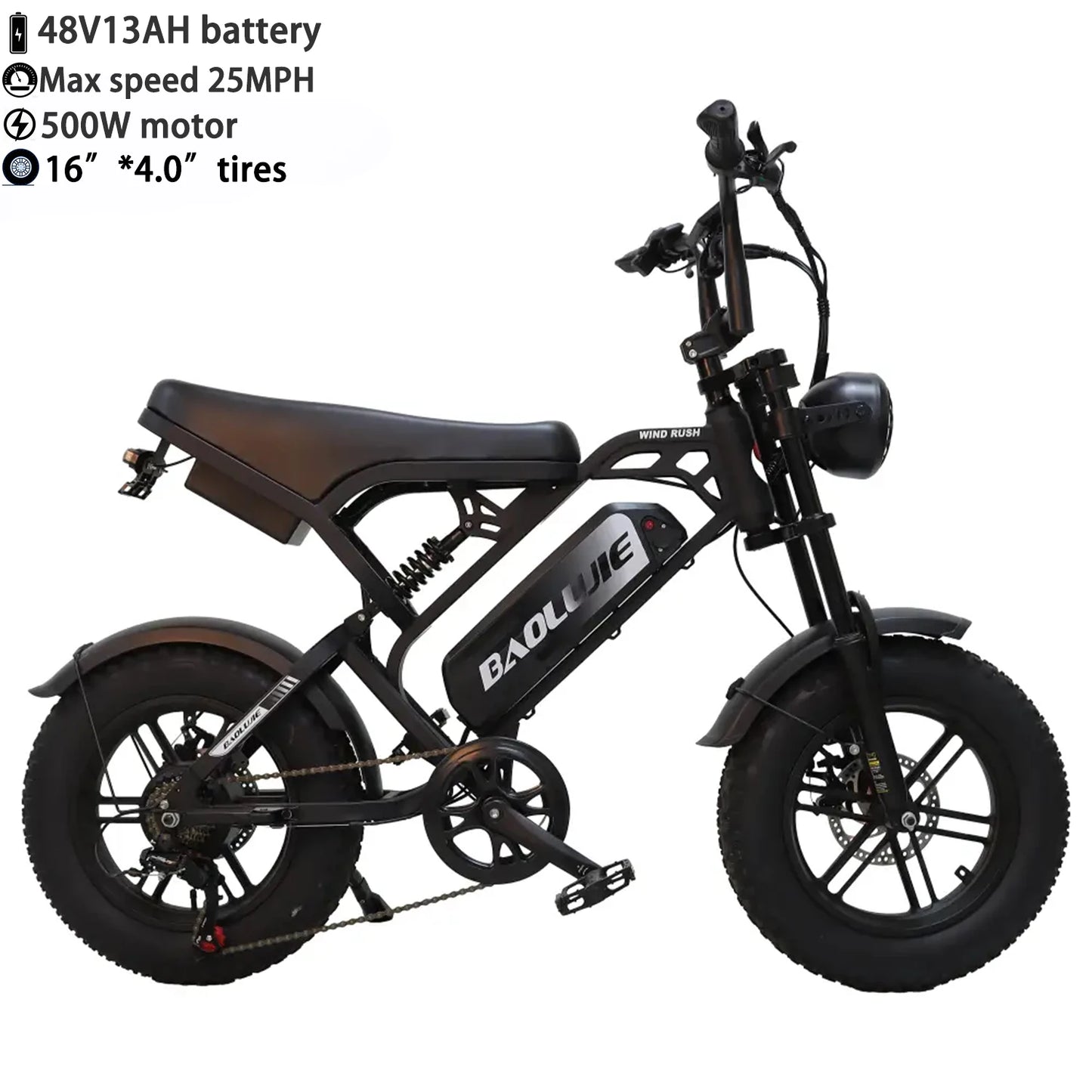 OEM DM01 Electric Motorcycles Peak 3000W Brushless Gearless Motors 60V 30AH Lithium Battery Max Speed 42MPH Adult Off Road Ebike