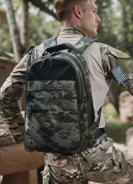 Tactical Climbing Backpack Men Travel Sports Bag Large Capacity Outdoor Hiking Camping Fishing Luggage Weekend Cycling Rucksack