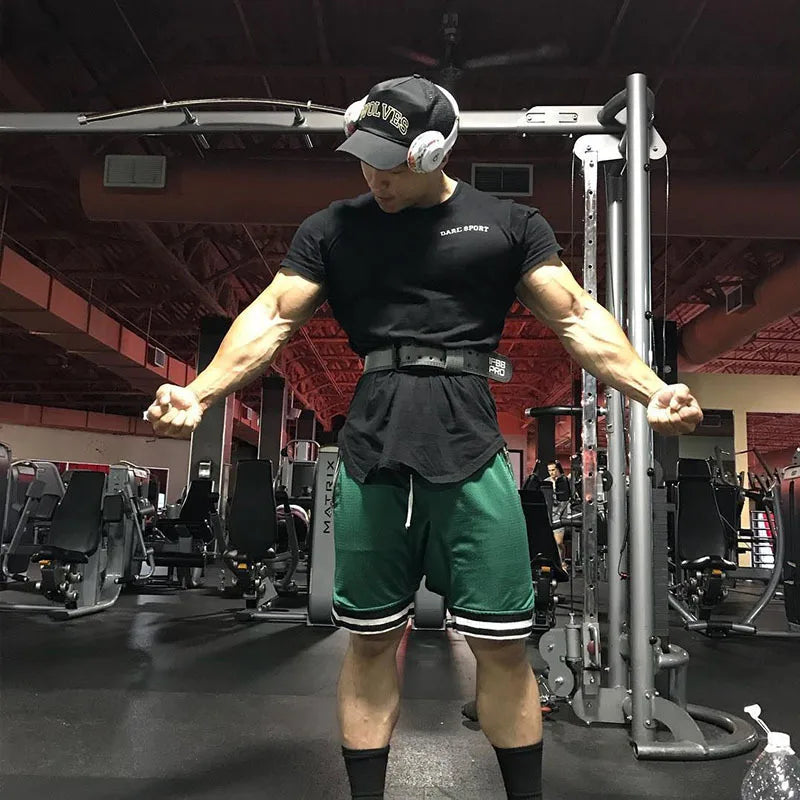 Men's Sports Basketball Shorts Mesh Quick Dry Gym Shorts for Summer Fitness Joggers Casual Breathable Short Pants Scanties Male