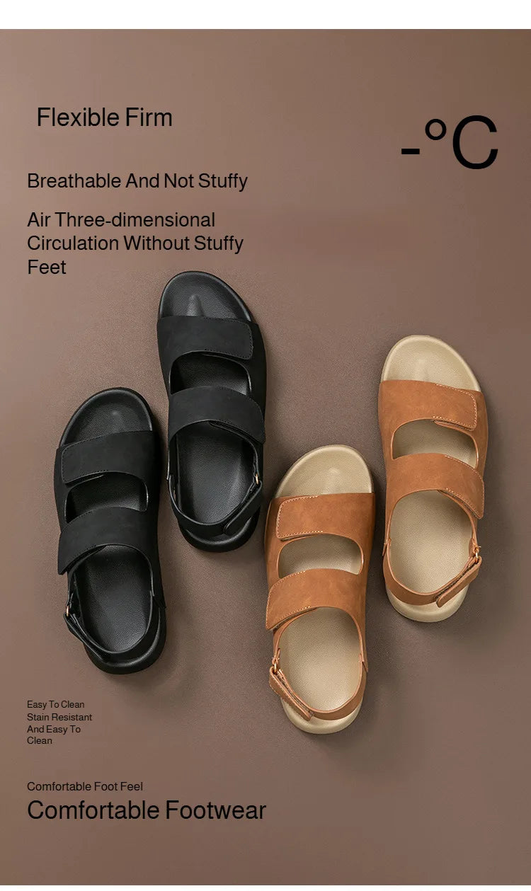 Men's outdoor sandals, casual outdoor beach shoes, outdoor sandals, driving sandals