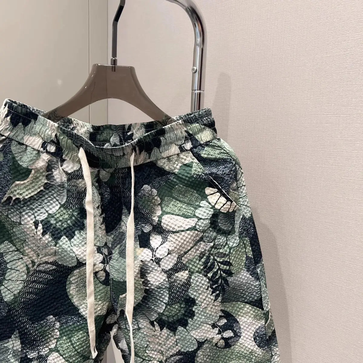 Shorts for Men's Retro Printed Shorts Versatile Casual and Fashionable Shorts Beach Style Five-point Pants