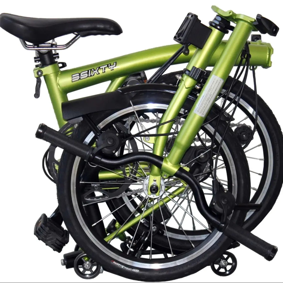3sixty Compact 16 Inch 6Speed Folding Bicycle Durable Foldable Bike for City Riding Camping Tours Outdoor Adventures Best Seller