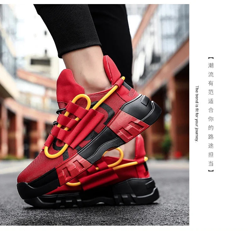 Casual Shoes For Men Street Style Walking Shoes Sneakers Thick Bottom Running basketball Shoes Male 2024 Vulcanized Sneakers Men