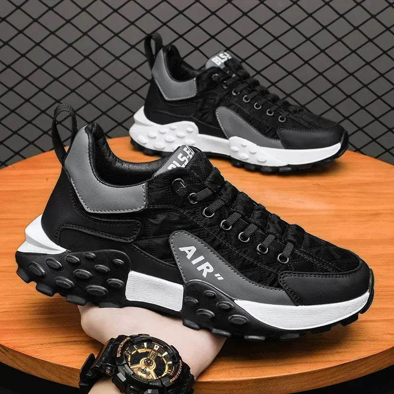 2025 Spring/Autumn Season Fashionable Men's Sneakers/Thick-Soled Casual Sports Shoes for Leisure and