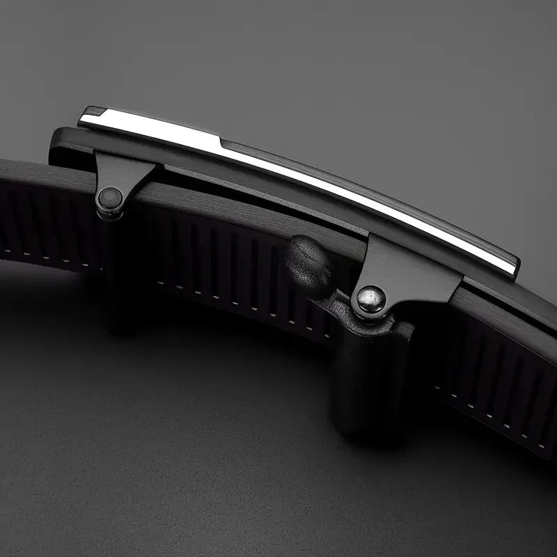 110/120/130cm Men's PU Leather Belt Fashion Belts for Daily Life, Leisure, Party, Festival, Work, and Business Automatic Buckle