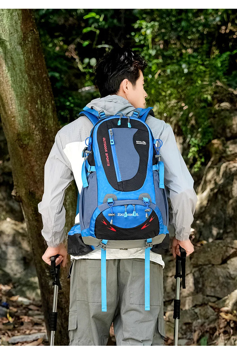35L Hiking Backpack for Men Women Trekking Climbing Backpacks with Backplane Sports Bag Travel Luggage Bag
