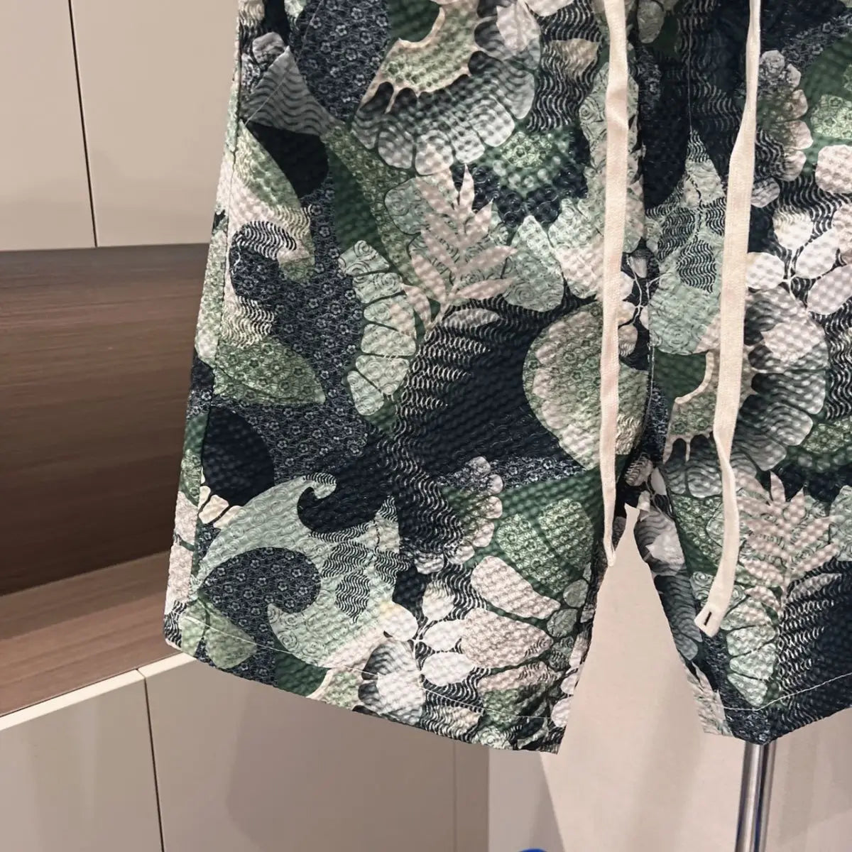 Shorts for Men's Retro Printed Shorts Versatile Casual and Fashionable Shorts Beach Style Five-point Pants