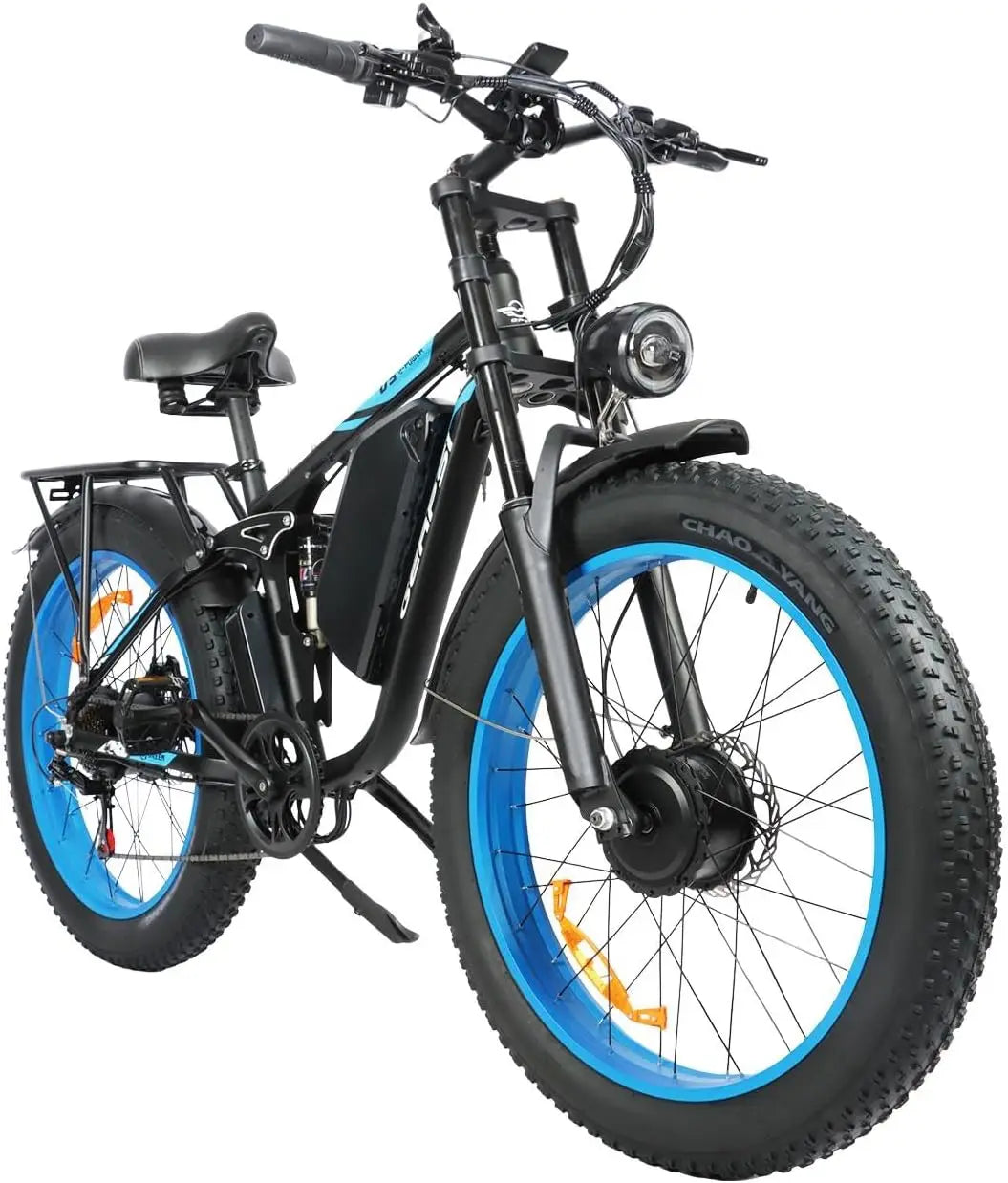 BAOLUJIE DM01 Electric Motorcycle 2000W Moto Electric Bicycle 60V30AH Battery Color Display 42 MPH EBike UL2849【1 Year Warranty】