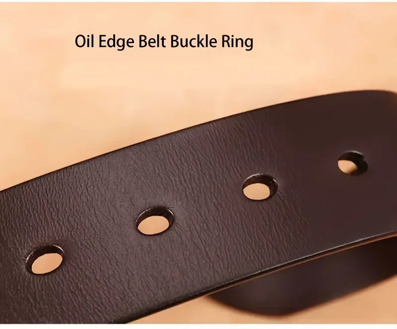 2025 Men's Trendy Casual Belt For Men Coboy Style Belts Pin Buckle Belt Jeans Retro Belt Business Casual Belt