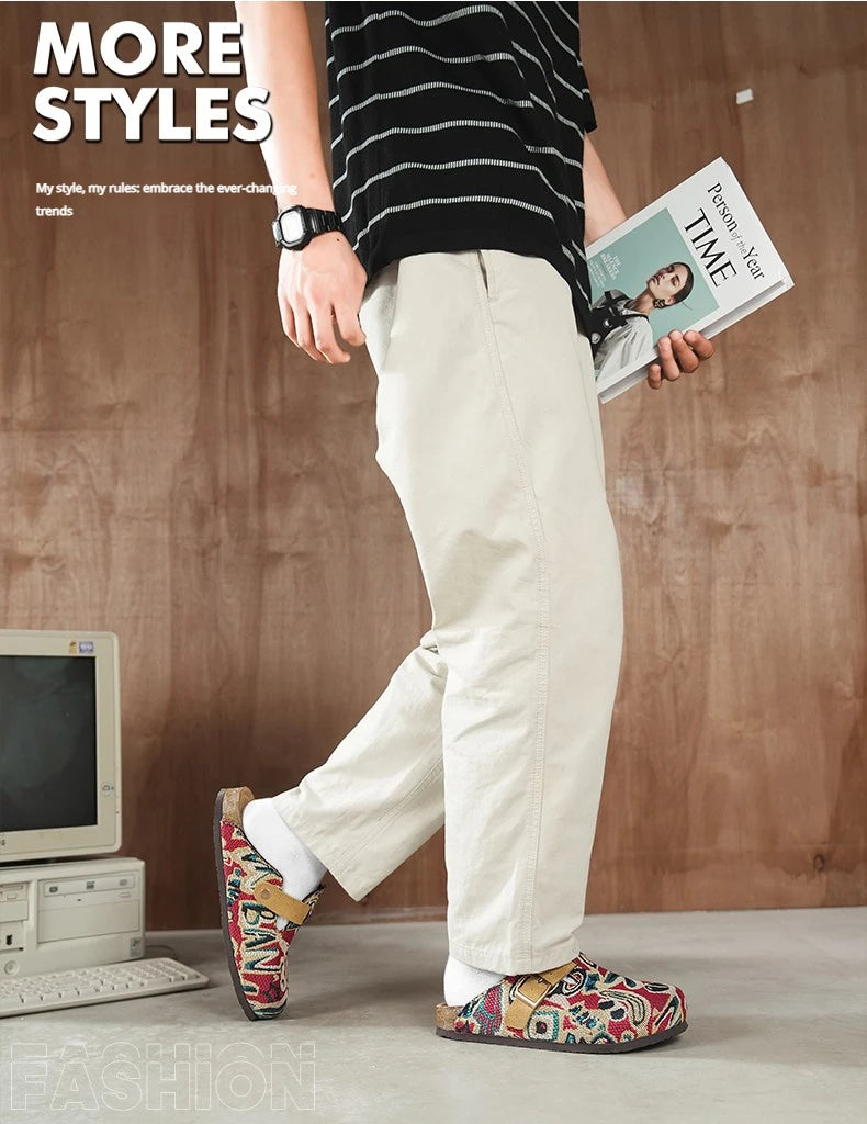 Men Driving Lazy Shoes Men's Summer Sandals Casual Shoes Comfortable Breathable Walking Shoes Non Slip Lightweight Sneakers
