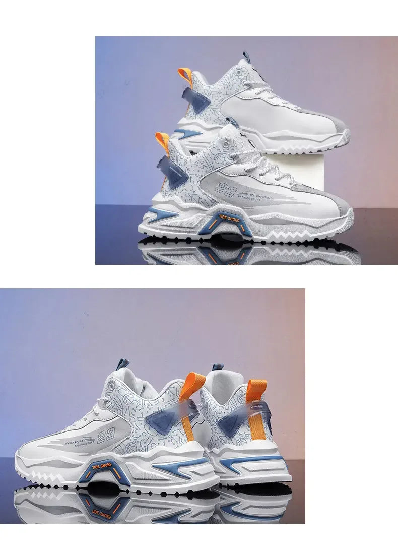 Men's Sneaker Shoes Casual Sports Basketball Shoes for Men Fashion Trends Original Male Sneakers High Top Mens Running Shoes