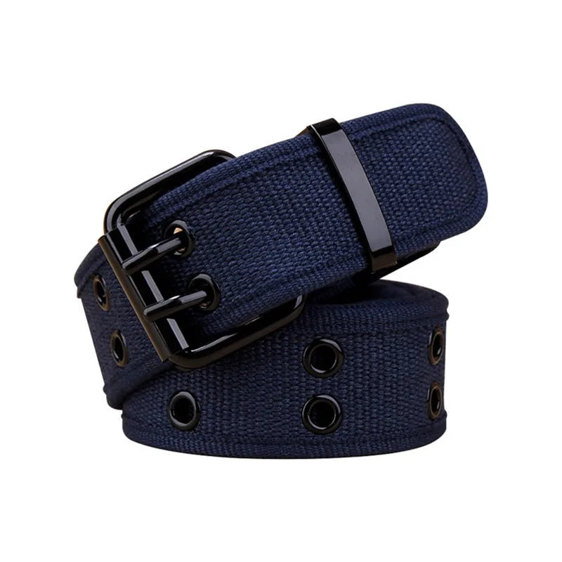 High Quality Canvas Tactical Belt For Men Metal Buckle Luxury Webbing Waistband Outdoor Sport Male Training Belts