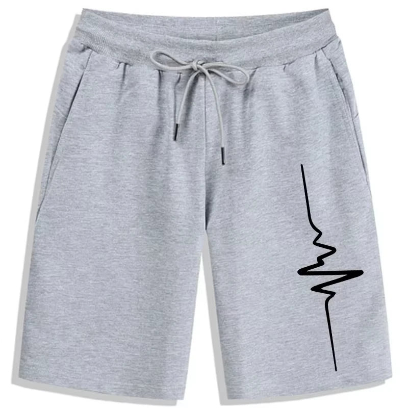 Sports Mens Shorts Trend Printing Jogging Short Trouser Casual Versatile Man Shorts Hot Sales Breathe Knee Shorts Summer Fitness