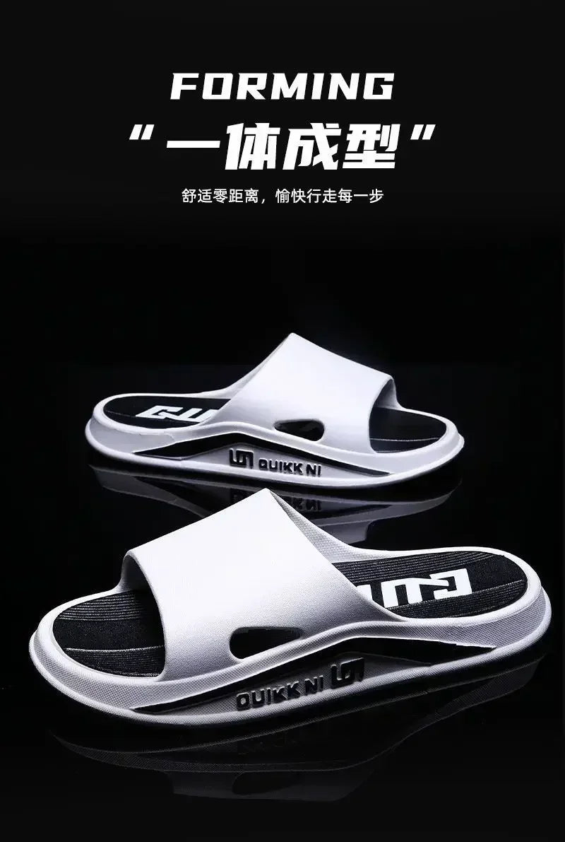 Slippers for men, outdoor, indoor, anti slip, cool, summer, non smelly feet, PVC home shoes, anti odor, bathroom, silent