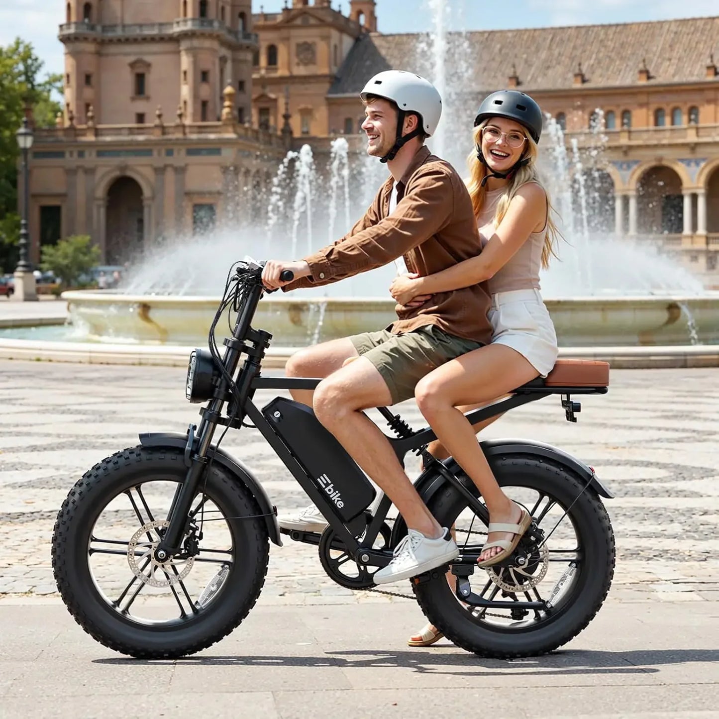 SISIAGD Electric Bike for Adults,1500W Peak Ebike,48V 15/ 30AH Waterproof Removable Battery,60-100 Miles,7 Speed,30, Customized