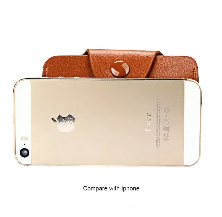 Real Leather Credit Card Holder Men Wallet Small Pouch Money Bag Big Capacity Cardholder Case Genuine Leather Wallets Pochette