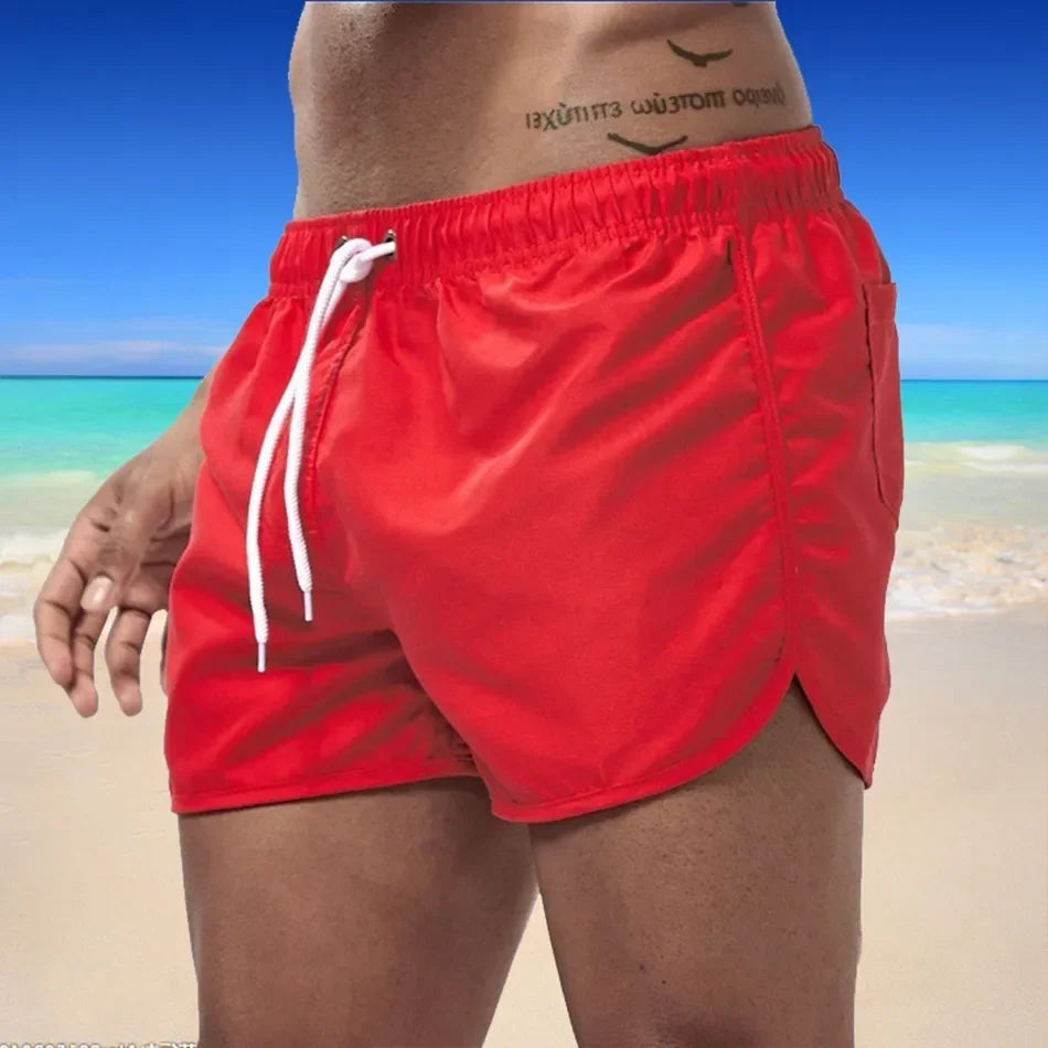 Men's Shorts 2023 Summer Men's Shorts Men's Short Film Men's Shorts Sexy Swimming Bath Low Men's Shorts Low Cold Men's Shorts