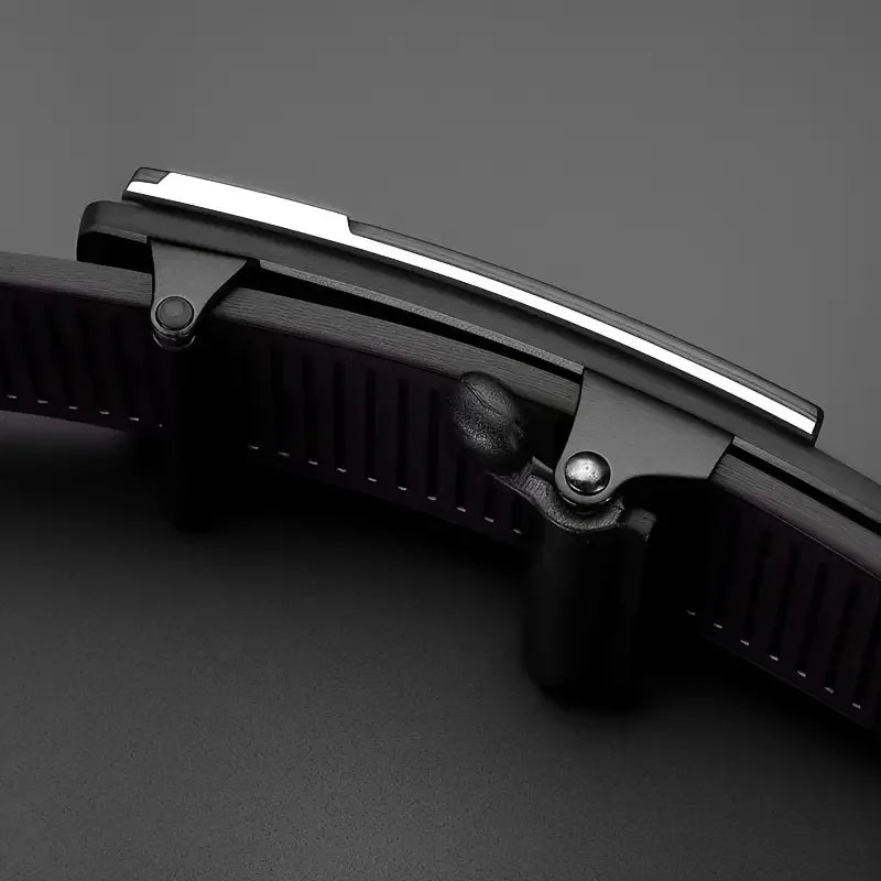 Stylish Men's PU Leather Belt - Fashion Belts for Daily Life, Leisure, Party, Festival, Work, and Business Automatic Buckle