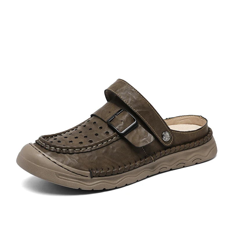 Summer Men‘s Sandals Casual Comfortable Men Slippers 2025 New Designer Sneakers Lightweight Outdoor Beach Sandals Men's Shoes