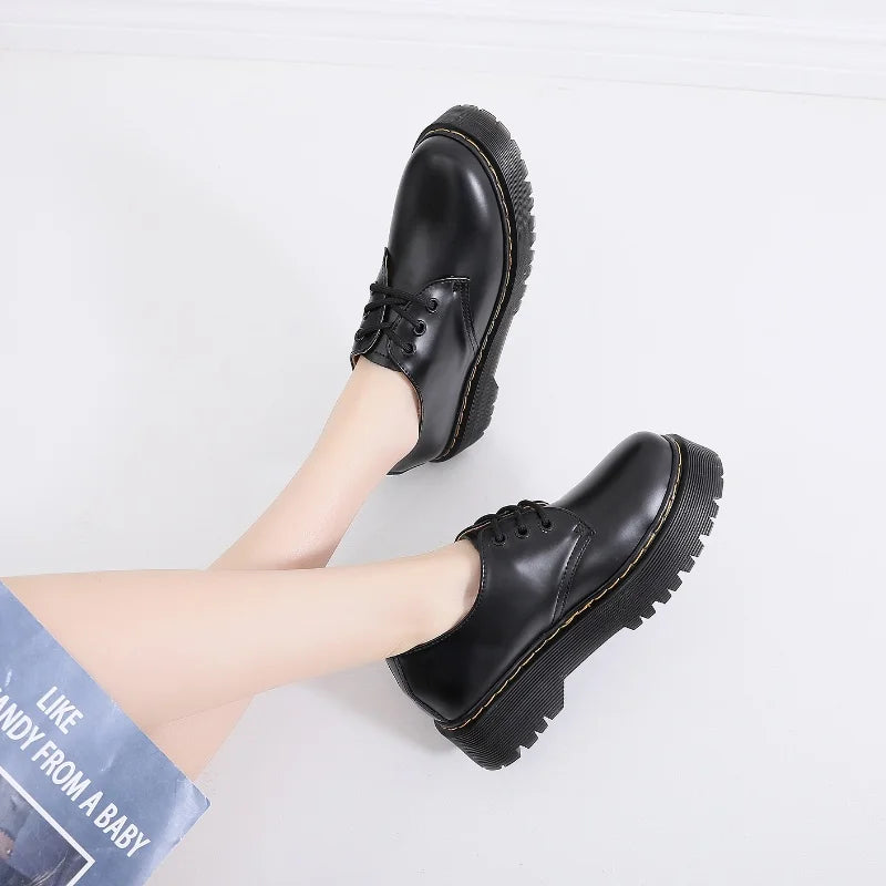 New men and women boots American British platform thick-soled low-cut men shoes non-slip wear-resistant outdoor casual shoes 45