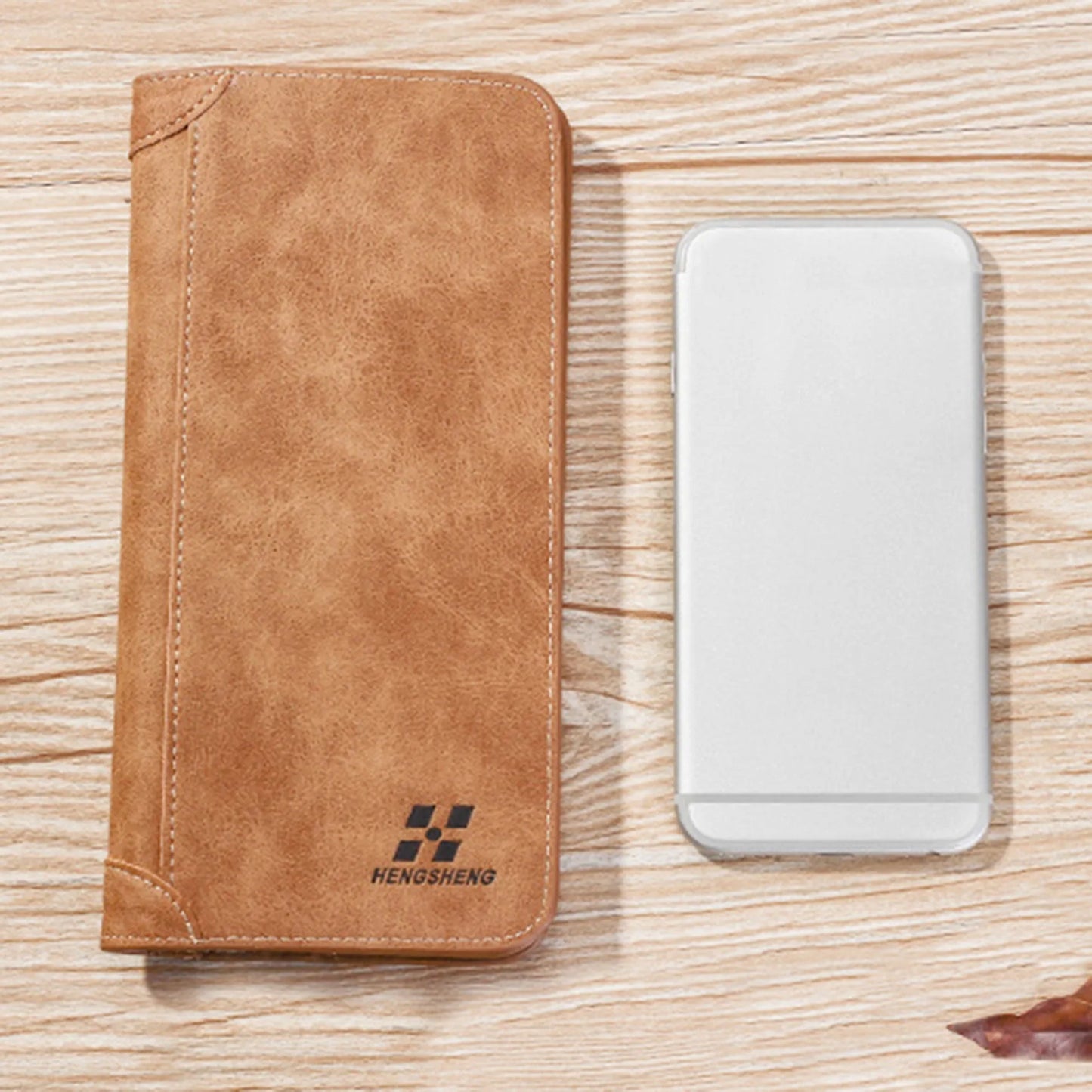 New Men's Wallet Long Wallet Men's Retro Style Men Large Capacity Wallet Bag Luxury Design Men Multi Card Wallet