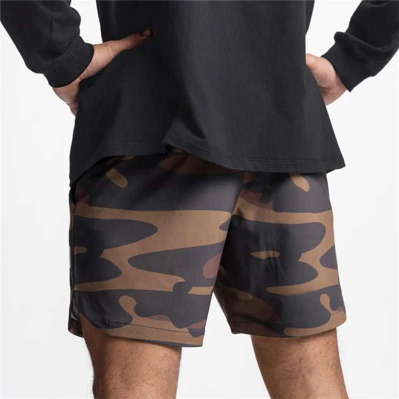 2025 NEW Summer Running Shorts Men Sports Jogging Fitness Shorts Quick Dry Mens Gym Men Shorts Gyms Short Pants For Men