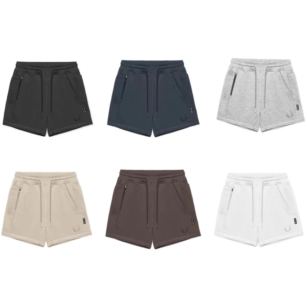 Mens Shorts Sports Gym Training Shorts American Casual Trendy Running Fitness Functional Shorts Breathable Shorts Men'S Clothing