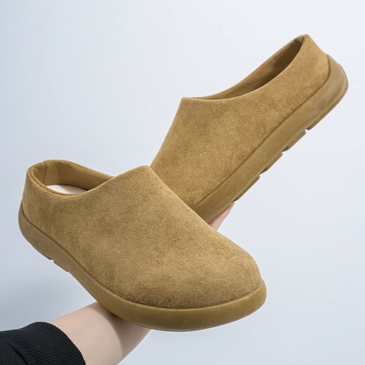 2025 New Arrival Men's Mules | Closed-Toe Half Slippers | Outdoor Slip-on Casual Shoes for Men