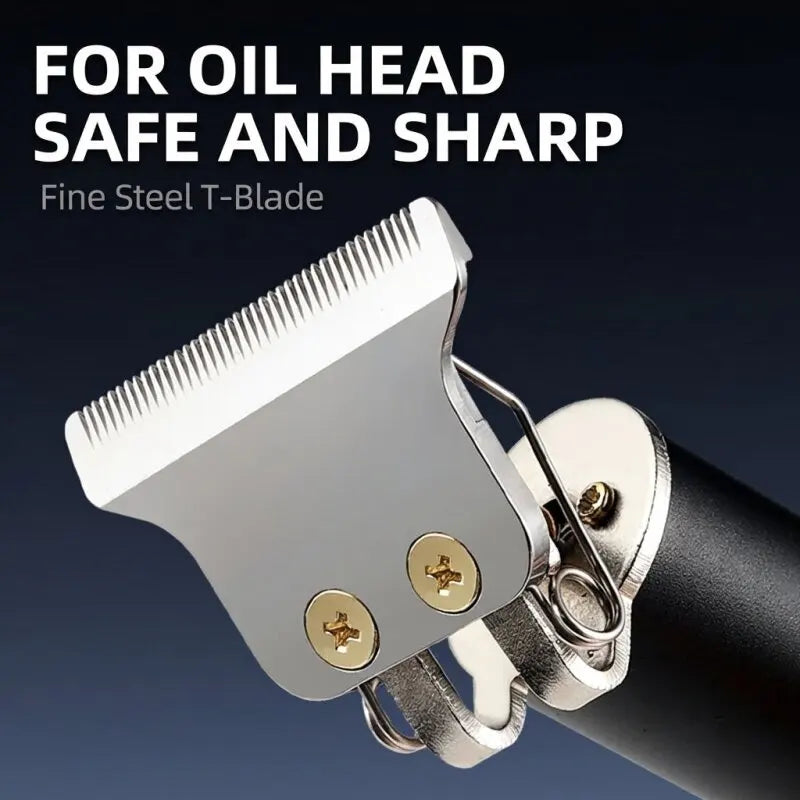 Electric Hair Clipper Trimmer Professional Cordless Haircut Kit with Adjustable Combs For Men Women Kids Home Barber Styling