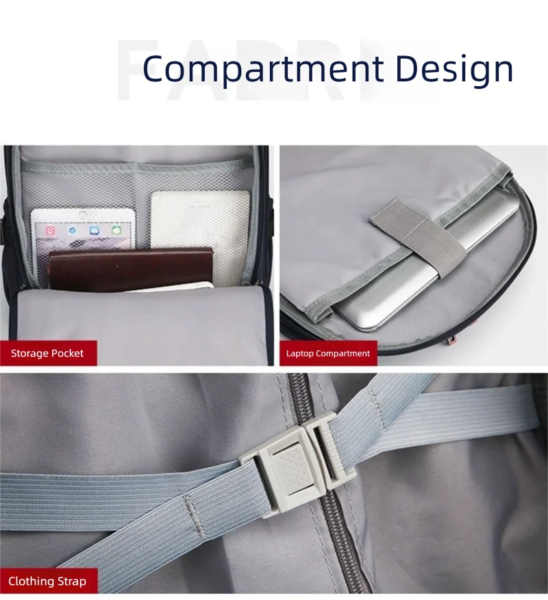 Airline Approved Carry On Backpack for Men Large Capacity Luggage with Telescopic Handle Durable Wheels TSA Friendly Travel Bag