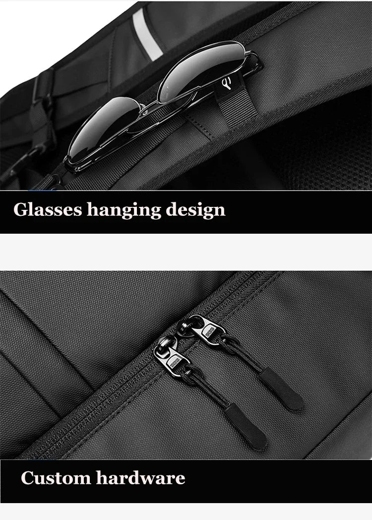 Men travel backpack large capacity trekking Backpack Business 17 Inch Laptop Backpack 50L Hiking Backpack With shoe bag ﻿