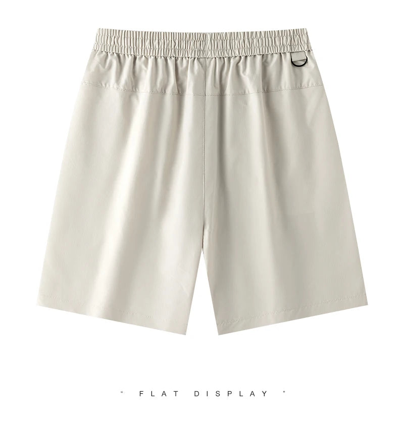 Shorts men's summer trend of work pants thin section loose five pants casual straight outside pants casual five pants