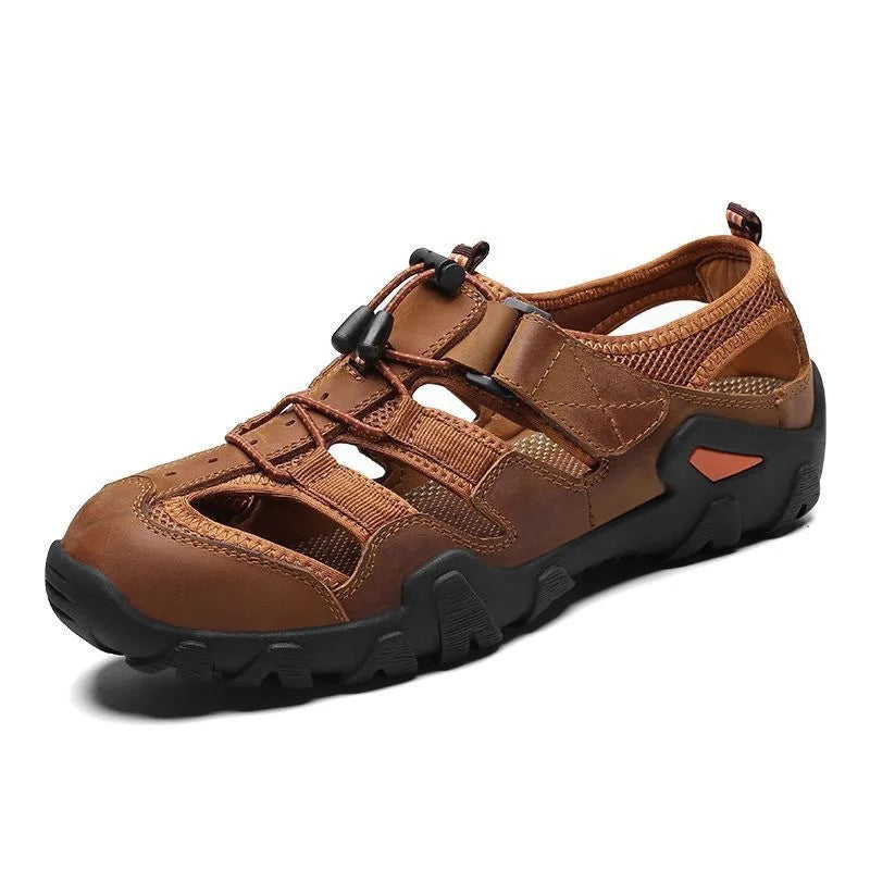 2025 New Men's Sandals Antiskid Breathable Fashion Outdoor Casual Shoes Comfortable Beach Male Shoe Loafers Soft Mans Slippers